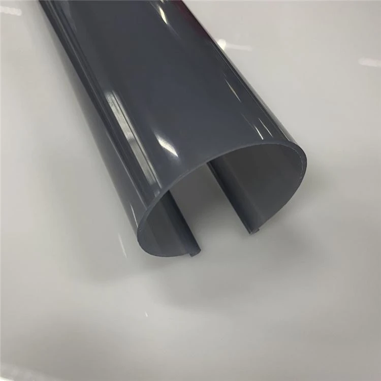 gray light diffusing plastic tube